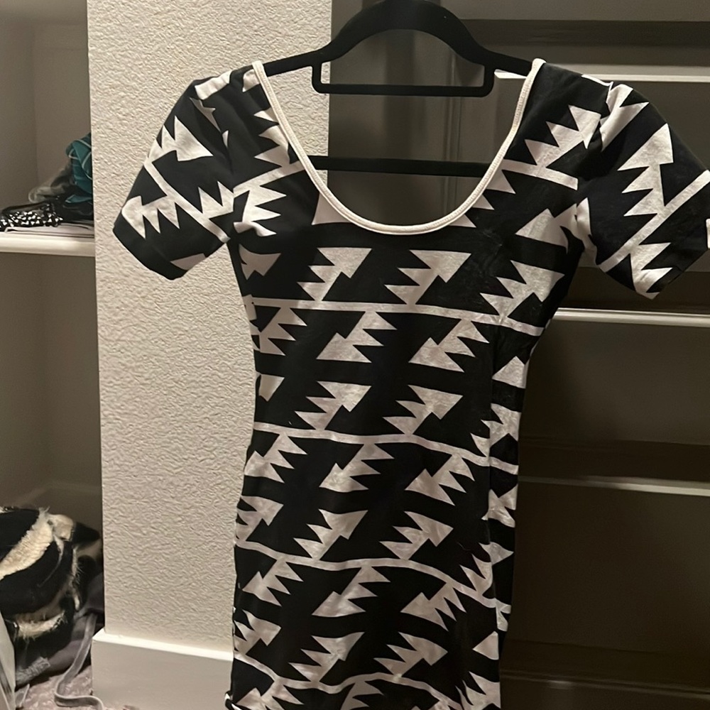 Adorable American apparel dress that is a medium but runs small.  Worn a few